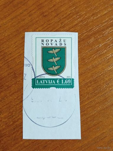 2021 Латвия самоклейка герб концовка (1-10)