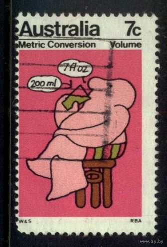 Австралия - 1973 [Mi. 516] Гашеная (AU12)