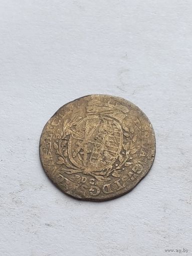 Германия, Саксония 1/24 талера 1764 г., СМОТРИТЕ ДР. МОИ ЛОТЫ.