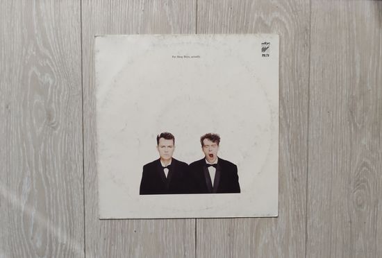 Виниловая пластинка Pet Shop Boys - Actually