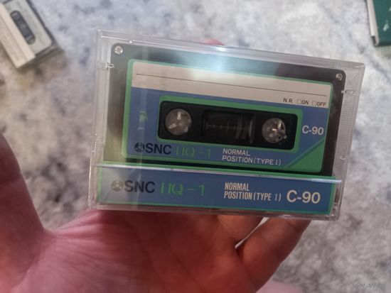 Аудиокассета SNC HQ-1 C-90 новая запечатанная