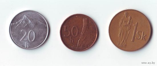 Монеты Словакии