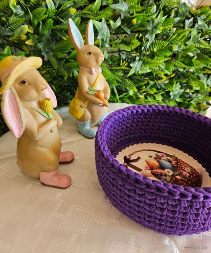 Корзина ручной работы