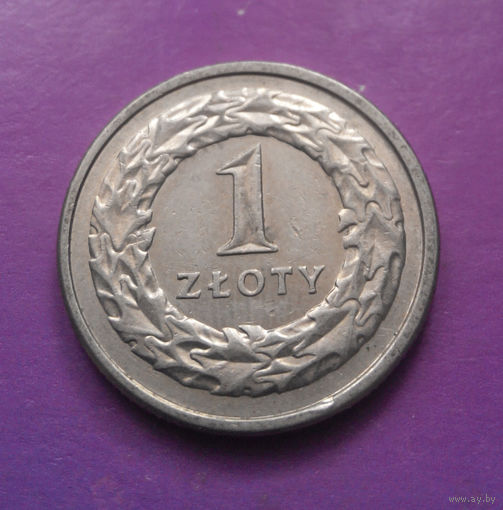 1 злотый 1991 Польша #04