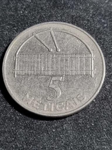 Мозамбик 5 метикалов 2006