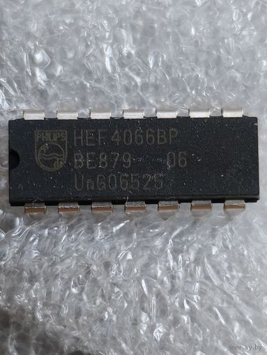 Микросхема логики HEF4066BT / Четыре двунаправленных ключа/ DIP-14
