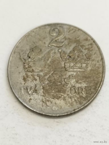 Швеция 2 оре 1945