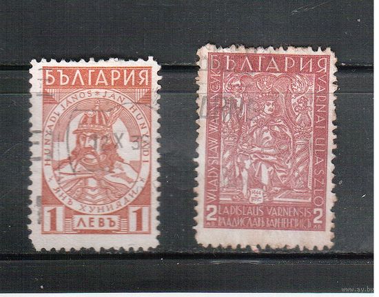 Болгария-1935, (Мих.286-287), гаш.  , Мавзолей Короля Владислава III, 2 марки