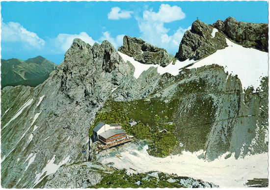 Открытка, Европа, ХХ в. Чистая.