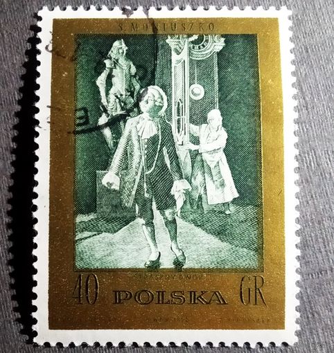 Марка Польша 1977 год 100 лет со дня рождения С,Монюшко