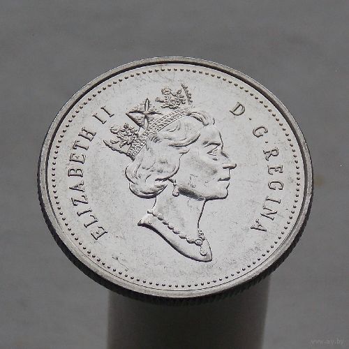 Канада 25 центов 1995