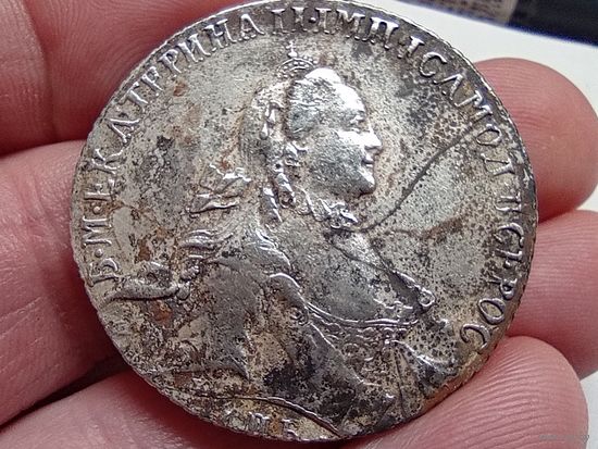 Рубль 1765 год. СПБ - TI - ЯI .С рубля