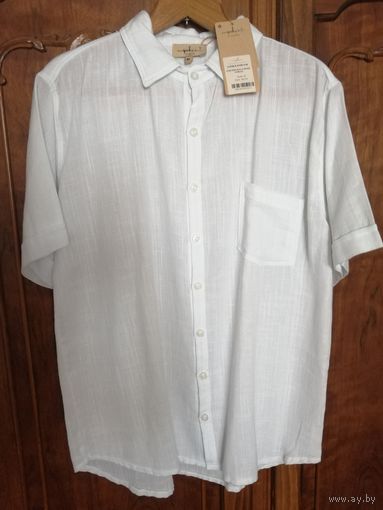 НОВАЯ рубашка из Турции, р-р М, 100% cotton