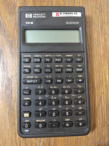Калькулятор Hewlett Packard HP 10B