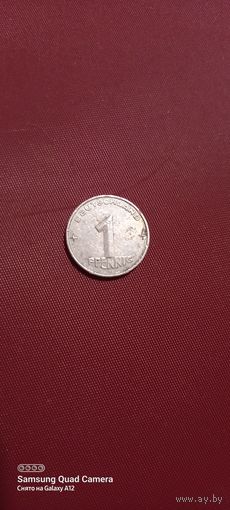 1 пфенниг 1953, Германия,  А.