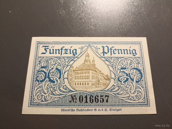 Германия 50 пфенингов 1920г (4)