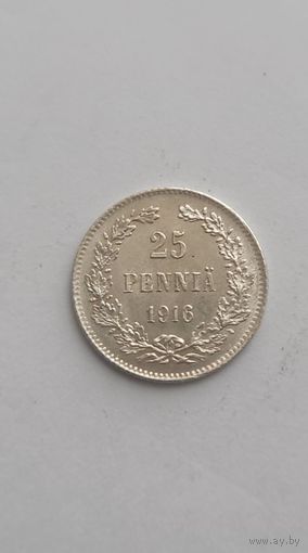 25 пенни 1916 года