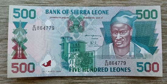 Werty71 Сьерра-Леоне 500 леоне 1995 UNC банкнота