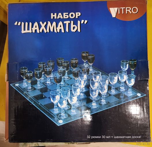 Сувенирные шахматы рюмки