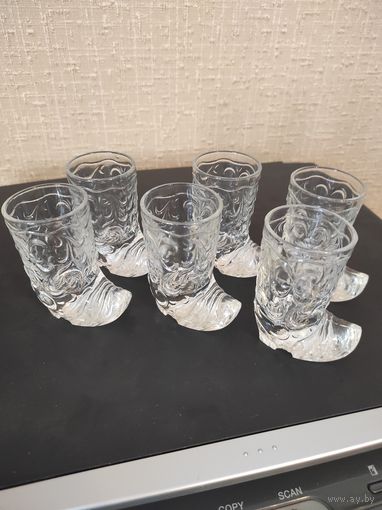 Рюмки ''Сапожок'' СССР, винтаж