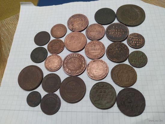 ЛОТ МОНЕТ Р. И