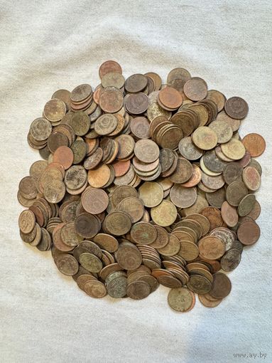 15 копеек 1961-91. Лот 1,35 кг (около 540 штук)