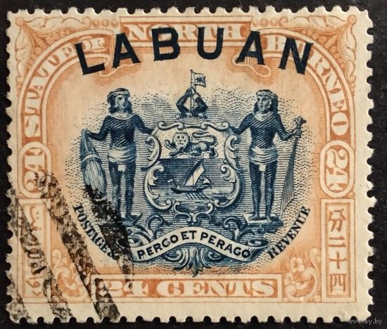 Лабуан. Колония Великобритании. 1897г. Mi78