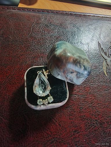 Кулон серебро СССР завда "По заветам Ильича" колекционныц