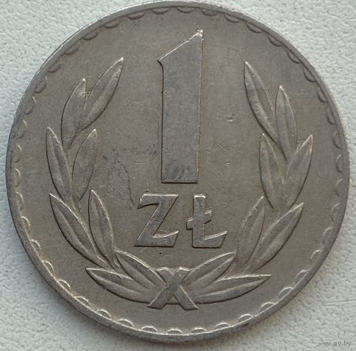 Польша 1 злотый 1949 г. Медно-никель