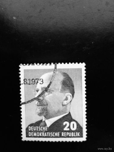 ГДР 1973 год. Вальтер Ульрих