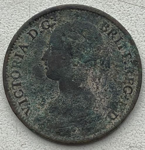 Великобритания 1 фартинг 1865 г.