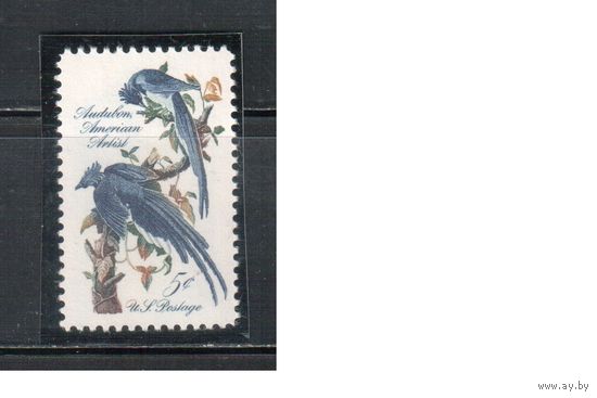 США-1963, (Мих.854), ** , Фауна, Птицы (одиночка)