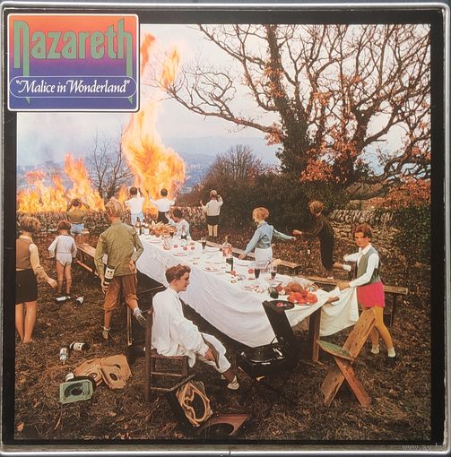 NAZARETH - Malice In Wonderland 80 Vertigo Germany NM/EX