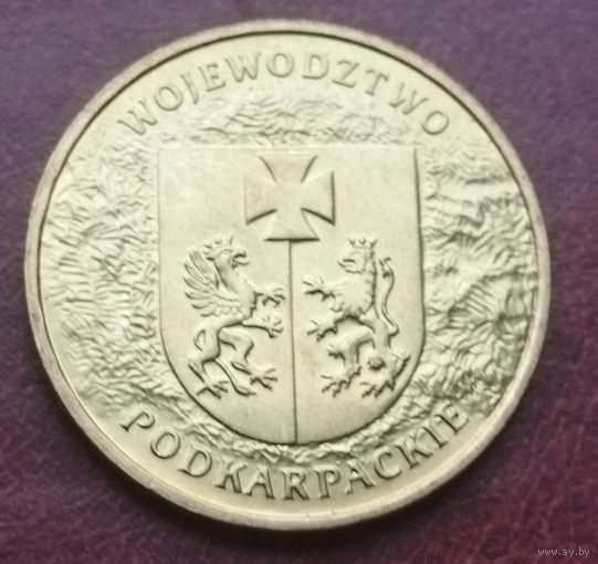 Польша 2 злотых, 2004 Подкарпатское воеводство