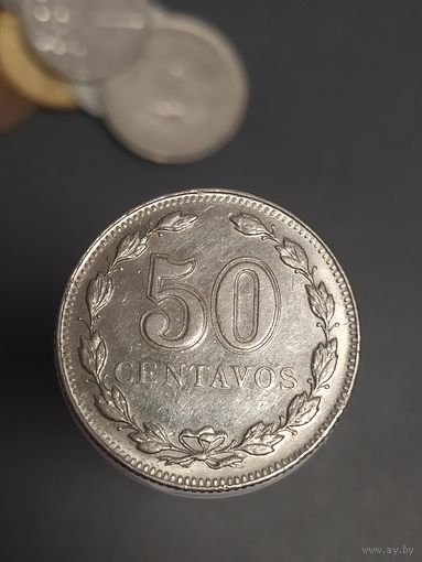 50 сентаво Аргентина 1941 года  лот 40