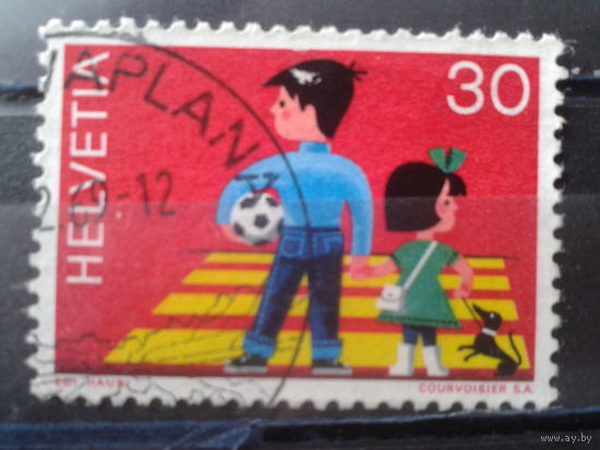 Швейцария 1969 За безопасность движения