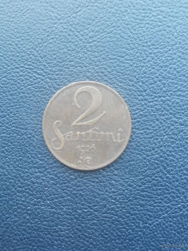 2 санти 1926. С 1 рубля
