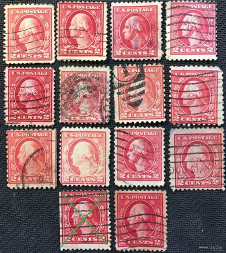 ЦІКАВІЦЬ АБМЕН! 1912, WASHINGTON 2 цэнта