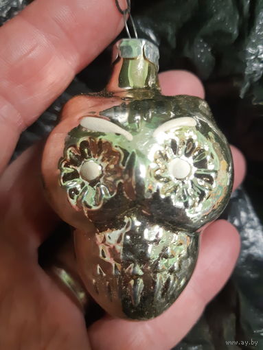 Елочная игрушка сова (С)