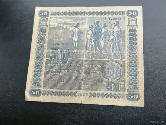 Финляндия, 50 марок, 1939