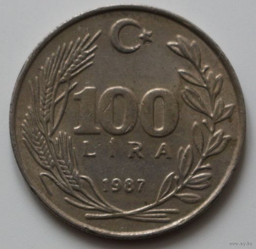 Турция, 100 лир, 1987 год, VF