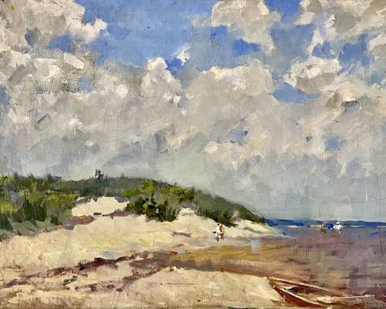Дорошевич Ф.И;холст/масло;70/89см;Куршская коса