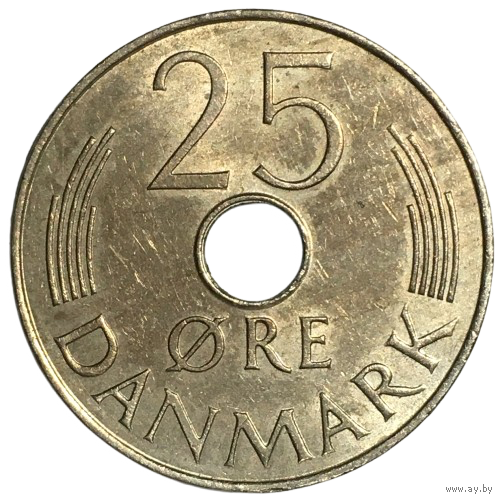 Дания 25 эре, 1984
