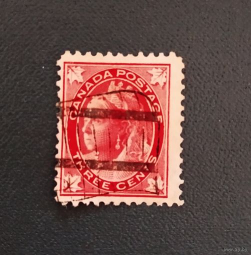 Марка Канада 1897-1898 г.г. Королева Виктория