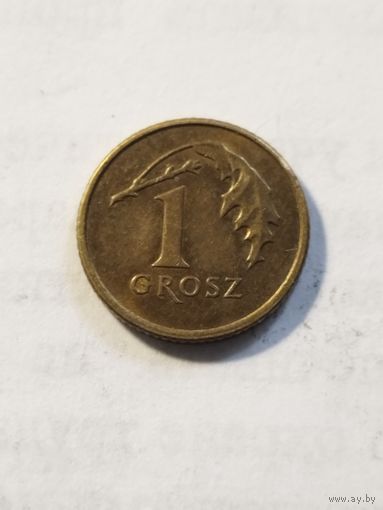 Польша 1 грош 2014