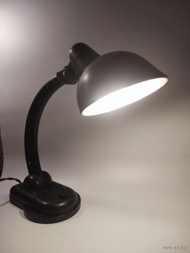 Настольная карболитовая лампа НКВД. Орехово-Зуево. Карболит СССР. Лампа следователя.