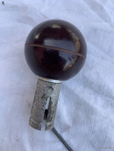 Оригинальная ручка от советского самолётного оборудования! Можно поставить на рычаг переключения!