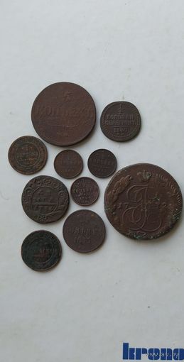 ЛОТ МОНЕТ Р.И