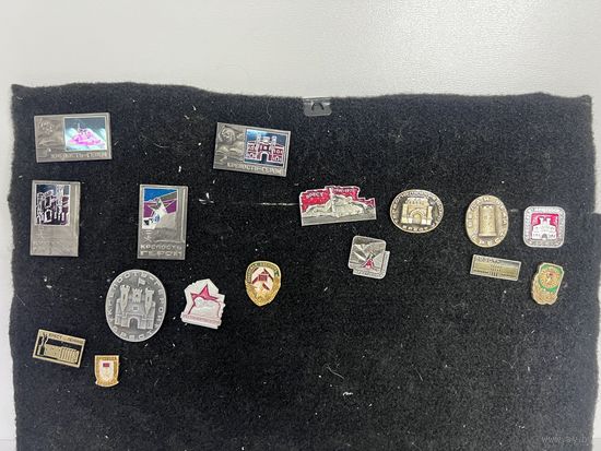 Значки брестская крепость ссср лот с рубля