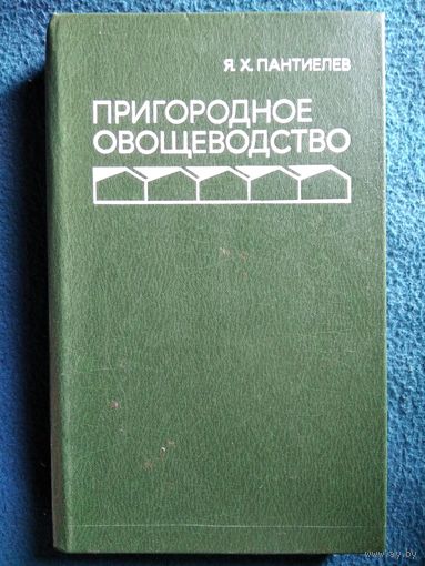 Я.Х. Пантиелев  Пригородное овощеводство